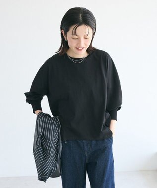 CRAFT STANDARD BOUTIQUE コクーンシルエットチュニック Black