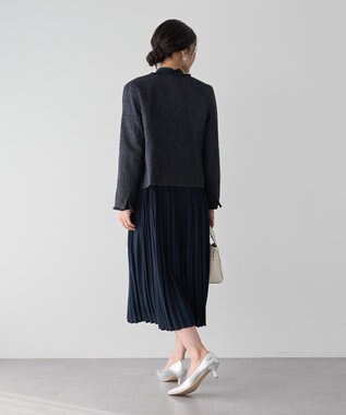 YECCA VECCA ツイードジャケット(1) Navy