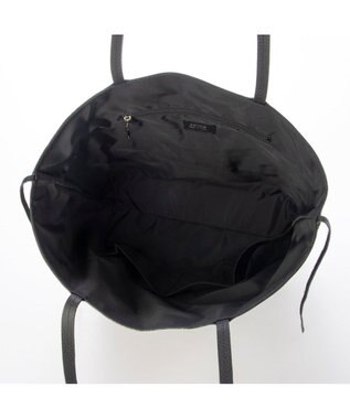 UNBILLION VERYコラボ ペルケ perche / 牛革スコッチガードトートバック ブラック