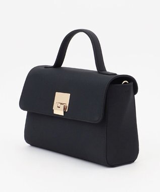 23区 【APPLAUDIR】グログランロイヤル バッグ ブラック系