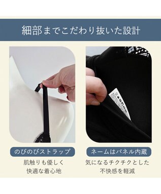 BRADELIS New York 【BRADELIS Me / ノンワイヤー】Lovely Back Bra26S1 補正下着 補整 ブラジャー 華やかなレースの見せインナー ブラック