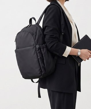 style code 【RICKERS/リッカーズ】ミニリュック レディース きれいめ 軽量 ナイロン 小さめ リュックサック おしゃれ ブラック 黒 大人 b5 収納