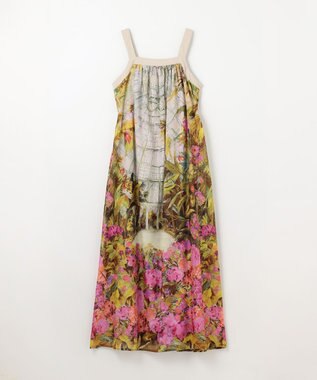 GRACE CONTINENTAL ジャルダンプリントマキシ マルチ