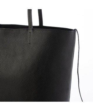 UNBILLION VERYコラボ ペルケ perche / 牛革スコッチガードトートバック ブラック