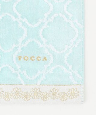 TOCCA CLOVER BRICK TOWELCHIEF タオルハンカチ スカイブルー系