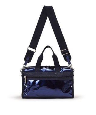 LeSportsac MIR MINI DUFFEL CROSSBDY/サファイア サファイア