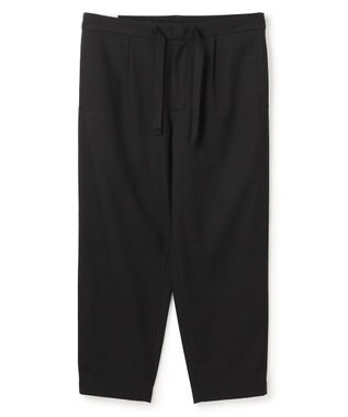 UNFILO MENS 【OCEANS 雑誌・web・YouTube 掲載】FLANNEL TOUCH 機能美パンツ ワイド ブラック