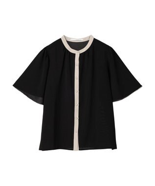 Green Parks ・ＥＬＥＮＣＡＲＥ　ＤＵＥ　バイカラーブラウス Off White