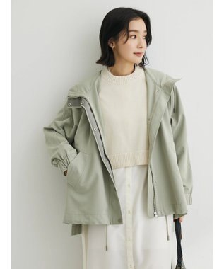 Green Parks 花粉防止　フーデッドブルゾン Khaki