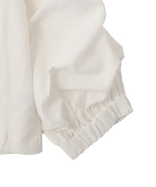 YECCA VECCA ホイップスリーブZIPジャケット Off White