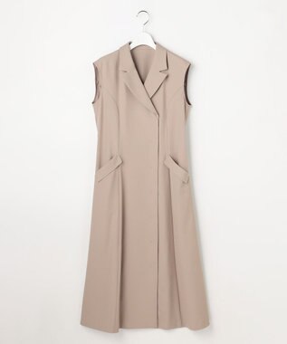 ANY SIS 【2WAY】テーラードジレ ワンピース グレージュ