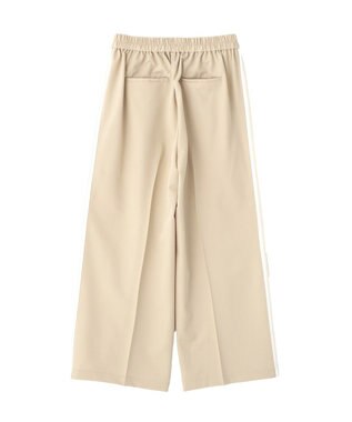 AMERICAN HOLIC 【マルチ機能】サイドラインスラックスパンツ Beige
