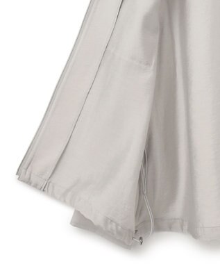 ICB リヨセルナイロンワッシャー ノーカラーブルゾン トープ系