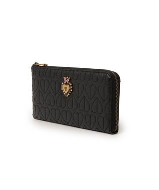 ANNA SUI ドリーミー Lファスナー長財布 クロ