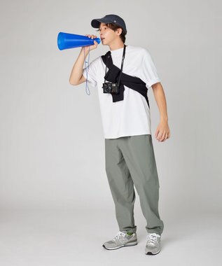 UNFILO MENS MOVE TEX モックネック裏起毛プルオーバー ブラック系