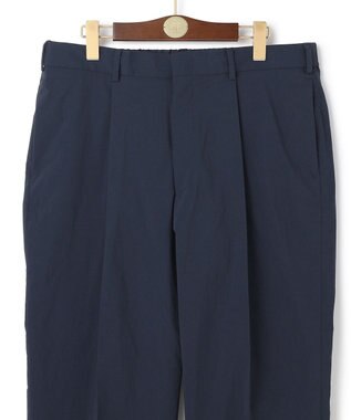 J.PRESS MEN 【J.PRESS ORIGINALS】【UNISEX】Nylon Polyurethane Dray Stretch 1Tuck Pants ネイビー系