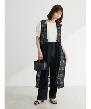 Green Parks レースジレ Black