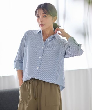 【手洗い可能/抗菌防臭/UVカット/速乾】レギュラーカラーシャツ