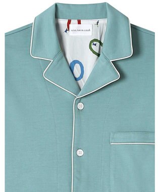 une nana cool 【綿100％】やわらか天竺メンズパジャマ　ＭＡＤＥ　ＷＩＴＨ　ＬＩＢＥＲＴＹ　ＦＡＢＲＩＣ ME