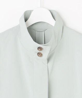 J.PRESS LADIES 【WEB限定カラーあり】Artirosa スタンドカラー コート 【WEB限定】スモーキーミント系