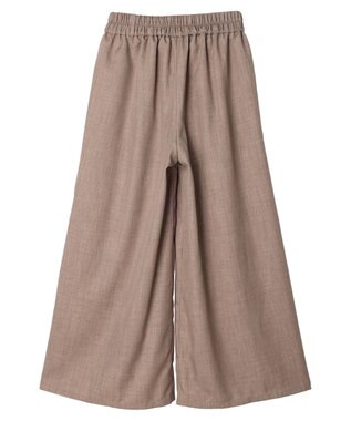 Green Parks ・ＥＬＥＮＣＡＲＥ　ＤＵＥ　リネンライクワイドパンツ Mocha