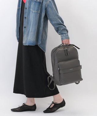 ACE BAGS & LUGGAGE W&.Day/Night ティルカ ラウンドリュック A4サイズ 14.0インチPC収納 19182 ダブルアンドデイナイト チャコールグレー