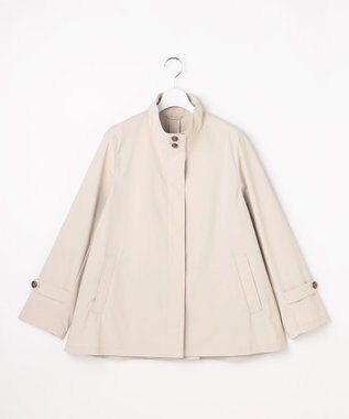 J.PRESS LADIES 【WEB限定カラーあり】Artirosa スタンドカラー コート グレージュ系