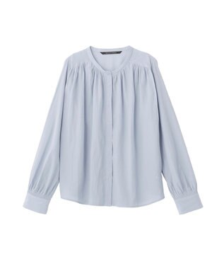YECCA VECCA ギャザーブラウス Light Blue