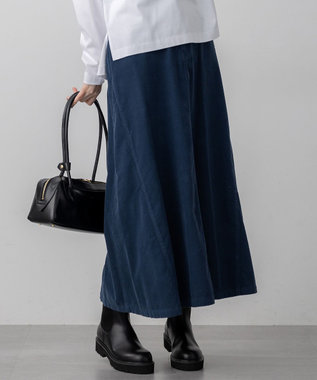 23区 【Oggi11月号掲載/洗える】コットン コーデュロイ スカート