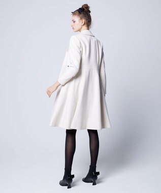 TOCCA 【消臭】MILKY PUFF ウールコート アイボリー系