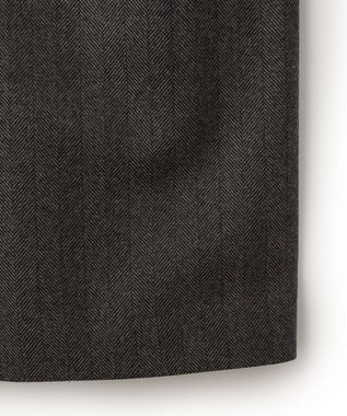 J.PRESS MEN 【ARTHUR HARRISON】 2080ヘリンボンフランネルチェスター コート オリーブ系8