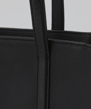 GOTAIRIKU 【ETIAM】シュリンク ファスナートートバッグ（S）《Flexi》 ブラック系