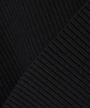 Feroux パフスリーブ ニット プルオーバー ブラック系