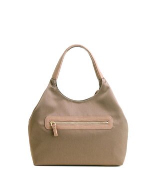 IBIZA アニマーダ　ナイロン　ハンドバッグ モカ