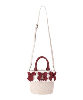 Maison de FLEUR ガトーフレーズ2Wayバッグ Pink