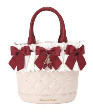 Maison de FLEUR ガトーフレーズ2Wayバッグ Pink