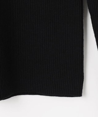 Feroux パフスリーブ ニット プルオーバー ブラック系