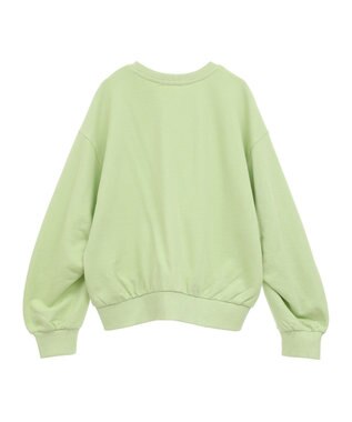 AMERICAN HOLIC タックスリーブスウェット Lime Green
