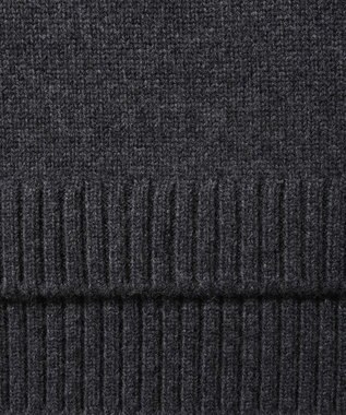 ATON COOMA LAMBS WOOL | ショートクルーネックプルオーバー CHARCOAL GRAY