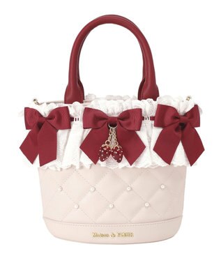 Maison de FLEUR ガトーフレーズ2Wayバッグ Pink