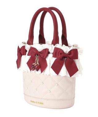 Maison de FLEUR ガトーフレーズ2Wayバッグ Pink