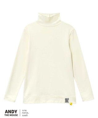 une nana cool MADE WITH ねずみのANDY 綿混裏起毛シャツ IV