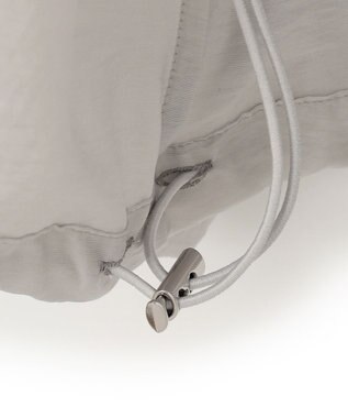 ICB リヨセルナイロンワッシャー ノーカラーブルゾン トープ系