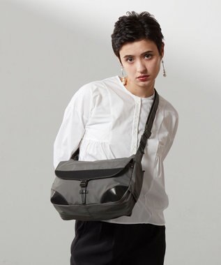 Y'SACCS ミリタリーフラップショルダー　Sサイズ ダークグレー