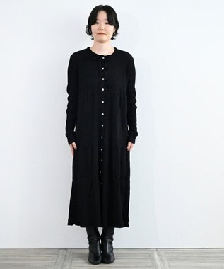 crêprie tsumori chisato creperie DRESS クレプリ ロングワンピース BLACK