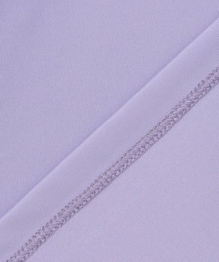 PW CIRCULUS 【WOMEN】【ストレッチ / UVケア】ロゴ モックネック シャツ ゴルフウェア レディース ラベンダー