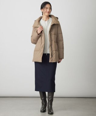 J.PRESS LADIES L SOFTサーモ2way ナロースカート ネイビー系