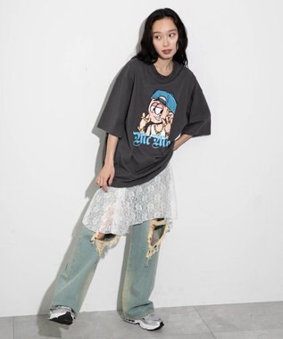 WEGO 【ユニセックス着用ITEM】別注NEW　JACKグラフィックT（S） スミクロ