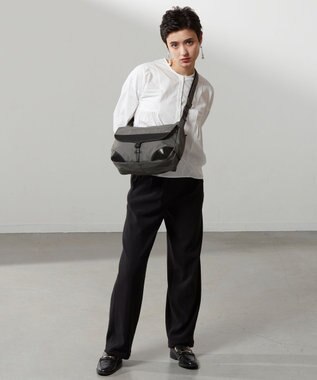 Y'SACCS ミリタリーフラップショルダー　Sサイズ ダークグレー