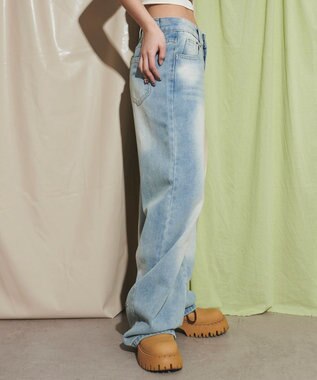 WEGO マルチヘムアジャスターデニム デニム淡色